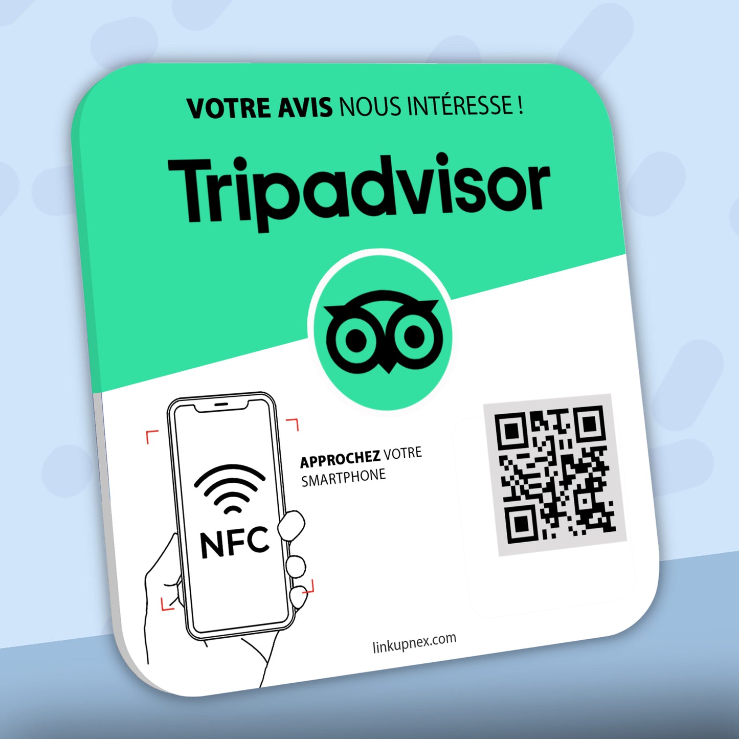 Plaque Tripadvisor